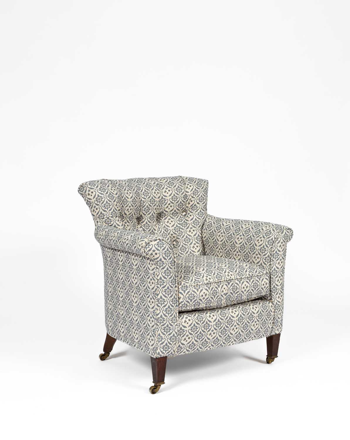 Lot A Howard & Sons tub armchair