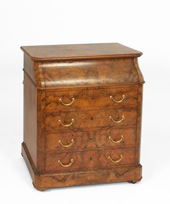 Lot 293 - A Continental burr walnut washstand