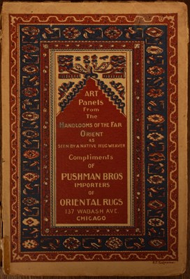 Lot 608 - Two Early Exhibition Catalogues of Carpets in America