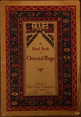Lot 608 - Two Early Exhibition Catalogues of Carpets in America