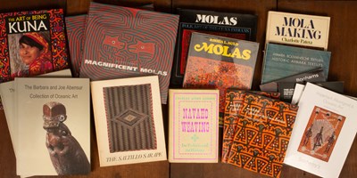 Lot 617 - A collection of books on South American and pre-columbian textiles