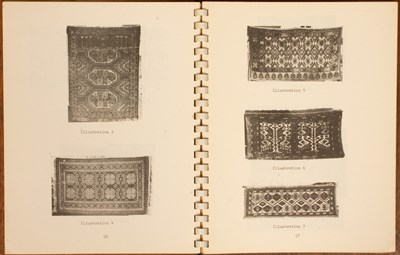 Lot 618 - A collection of books on Turkoman rugs, carpets and textiles