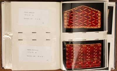 Lot 618 - A collection of books on Turkoman rugs, carpets and textiles