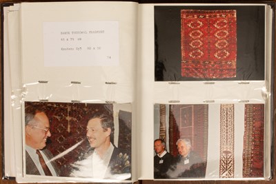 Lot 618 - A collection of books on Turkoman rugs, carpets and textiles