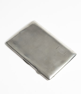 Lot 21 - A silver cigarette case