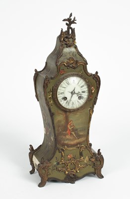 Lot 761 - A mid 19th Century French mantel clock