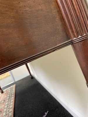 Lot 273 - A Regency mahogany breakfront sideboard