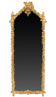 Lot 700 - A mid 19th Century wall mirror