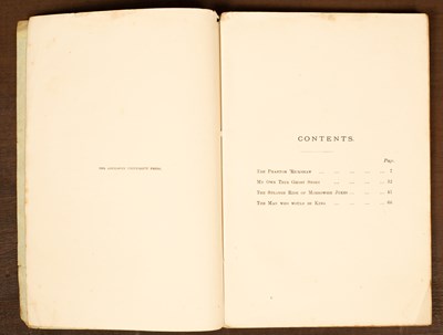 Lot 898 - Kipling (Rudyard) The Phantom Rickshaw & other Eerie Tales