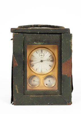 Lot A good calendar carriage timepiece