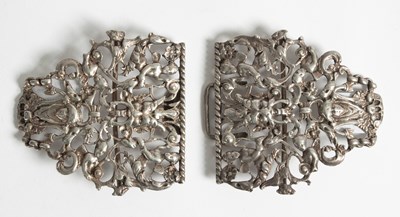 Lot 55 - A Victorian silver nurses buckle