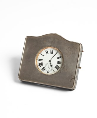 Lot 315 - A Goliath pocket watch in silver-fronted case