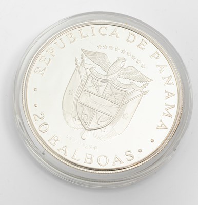 Lot 362 - A 1974 Panama 20 Balboas coin