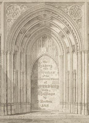 Lot 262 - Britton (John) Cathedral Antiquities