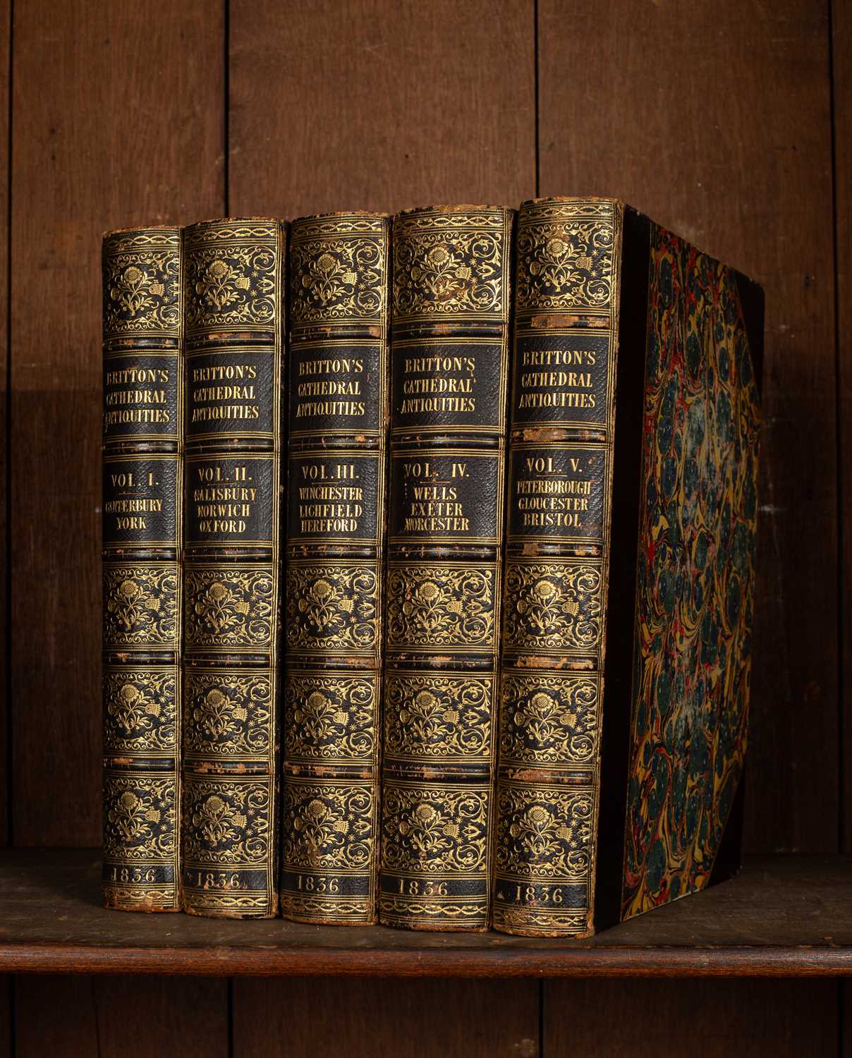 Lot 262 - Britton (John) Cathedral Antiquities