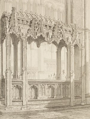 Lot 262 - Britton (John) Cathedral Antiquities