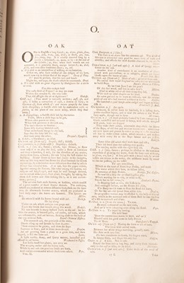 Lot 497 - Johnson (Samuel) A Dictionary of the English Language