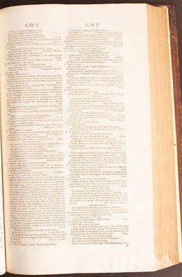 Lot 497 - Johnson (Samuel) A Dictionary of the English Language