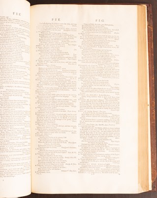 Lot 497 - Johnson (Samuel) A Dictionary of the English Language