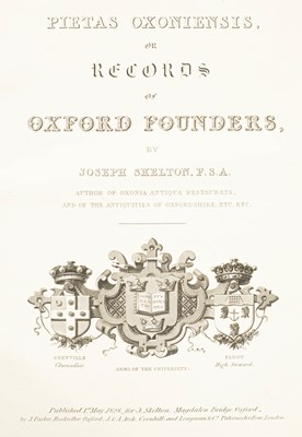 Lot 271 - Skelton (Jospeh) Engraved Illustration of the Principal Antiquities of Oxfordshire
