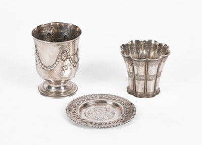 Lot 50 - A Danish Sterling silver cup