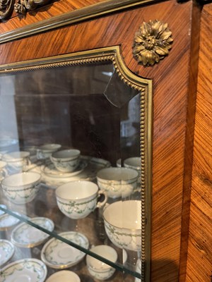 Lot 294 - A Louis XVI style kingwood vitrine