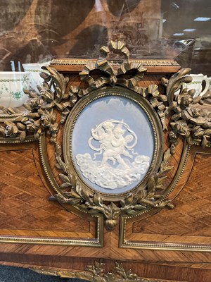 Lot 294 - A Louis XVI style kingwood vitrine