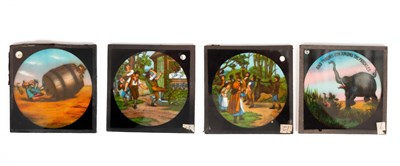 Lot 448 - A 19th Century brass and tinplate 'Excelsior' magic lantern