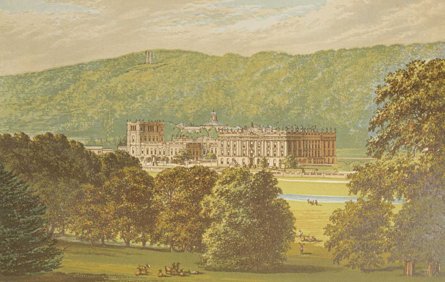 Lot 282 - Morris (The Rev. F. O.) [ed.] A series of Picturesque Views of Seats of the Noblemen and Gentlemen