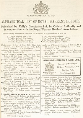 Lot 286 - Aristocracy & Royalty