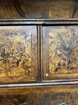 Lot 354 - An 18th Century mulberry chest