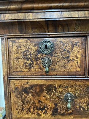 Lot 354 - An 18th Century mulberry chest