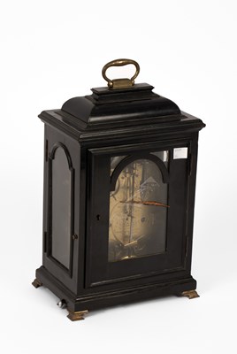 Lot 386 - Vulliamy, London, an ebonised quarter repeating bracket clock