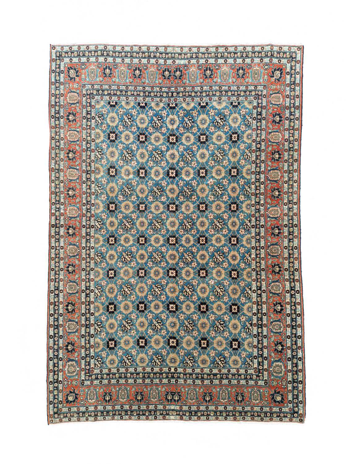 Lot 405 - A fine Veramin carpet