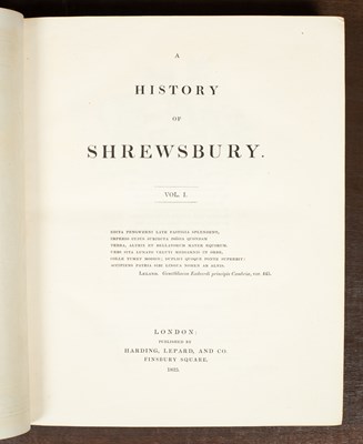 Lot 305 - Shrewsbury & Shropshire