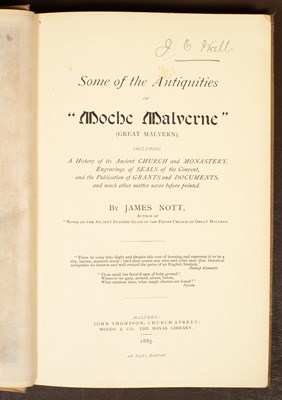 Lot 307 - Worcestershire and The Malverns