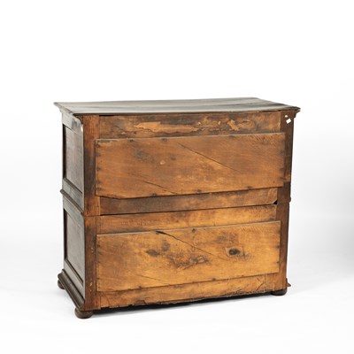 Lot 73 - A James II oak chest of drawers