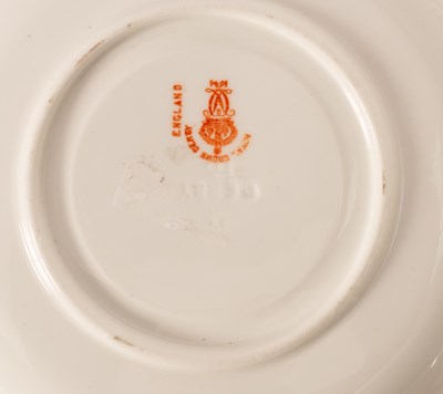Lot 86 - Three Royal Crown Derby cups and saucers