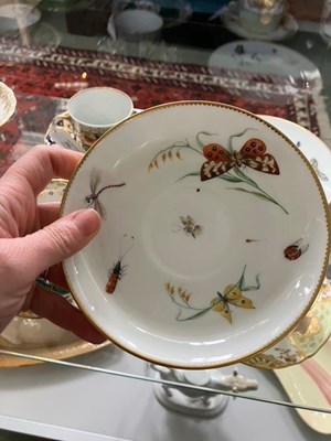 Lot 86 - Three Royal Crown Derby cups and saucers
