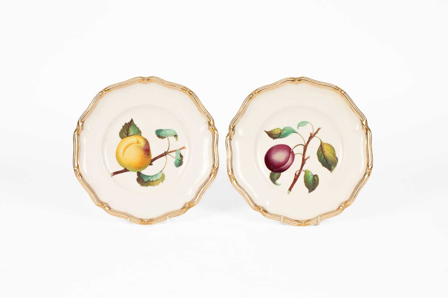 Lot 88 - Two Davenport plates