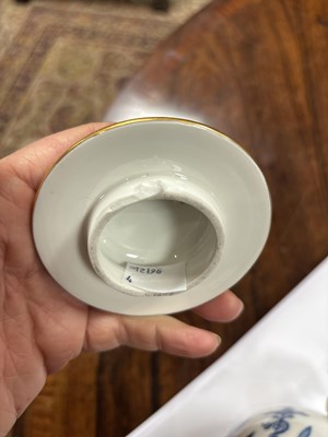 Lot 89 - Two Meissen chocolate/hot water pots