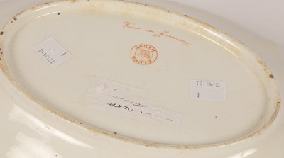 Lot 73 - An early 19th Century Bloor Derby topographical dish