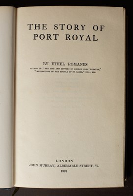 Lot 345 - [Romanes] Books by the Romanes family of authors
