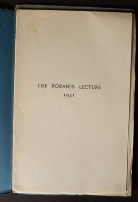 Lot 345 - [Romanes] Books by the Romanes family of authors
