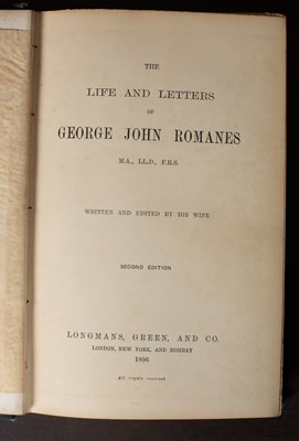 Lot 345 - [Romanes] Books by the Romanes family of authors