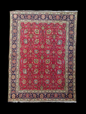Lot 741 - A Tabriz carpet