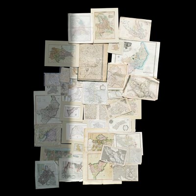 Lot 121 - Various loose maps