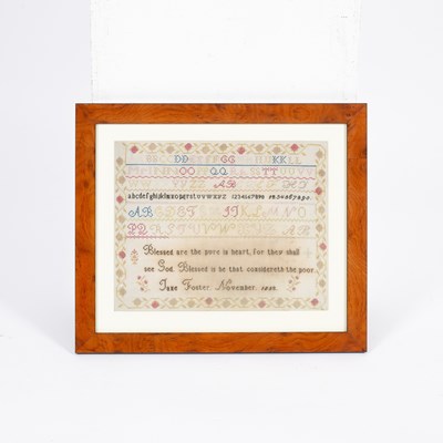 Lot 411 - An alphabet sampler