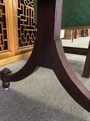 Lot 234 - A George III mahogany waterfall bookcase