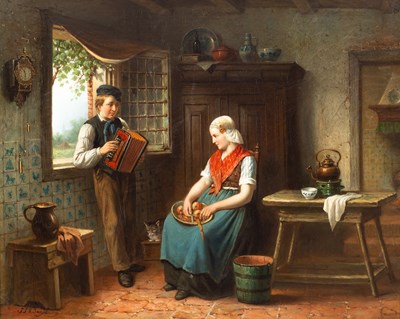 Lot 271 - Jan Jacobus Matthijs Damschroder (1825-1905)